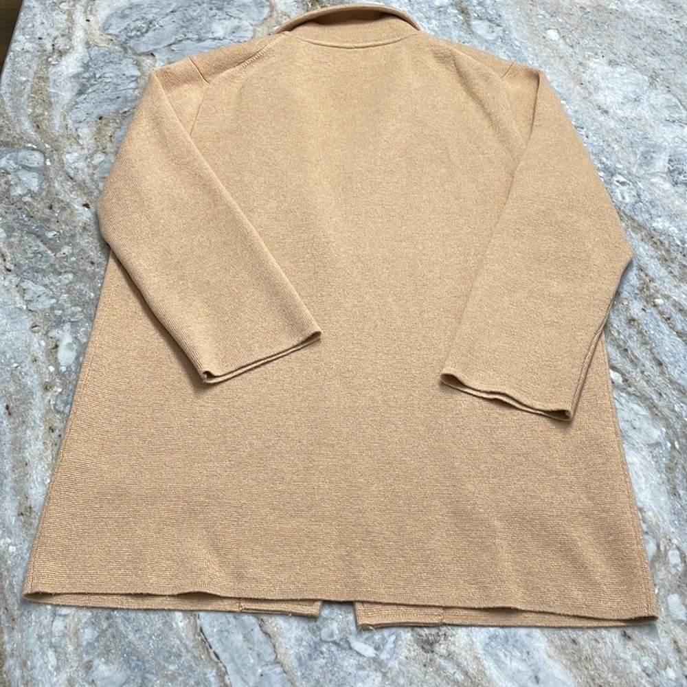 J.Crew 365 Women Sophie Open Front Sweater Blazer Cardigan Wool Blend Small - Picture 10 of 14